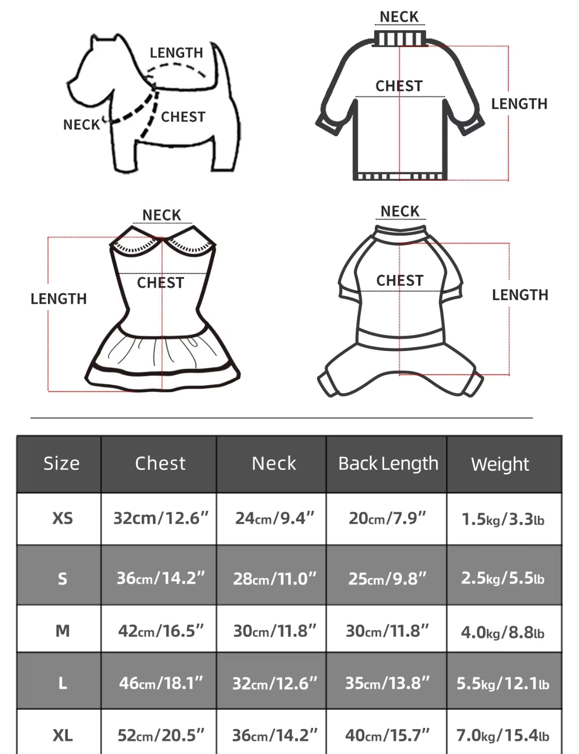 Alexis Dog Dress | Dog Dress for Everyday Wear