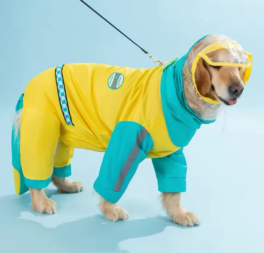 Vancouver Dog Rain Jacket | Waterproof Dog Jacket for Large Dogs