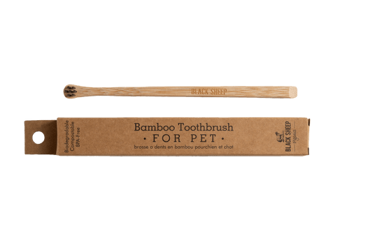 Bamboo Dog Toothbrush - Small